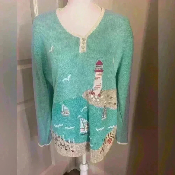 Timber Lea sweater ladies Large Excellent condition long sleeve crew neck. - Picture 4 of 11